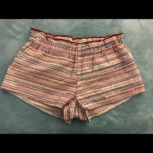 Maje Cinch Waited Shorts